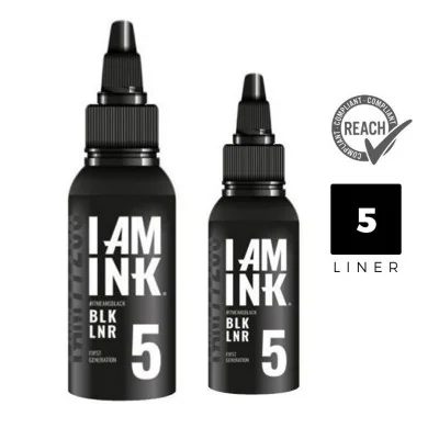 Tinta I AM INK - Black Liner - Generation 5