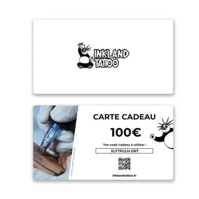 Tarjeta de regalo de tatuaje - 50€ à 400€
