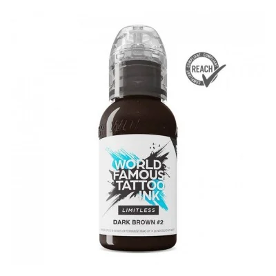Tinta World Famous Limitless Dark Brown 2 - 30ml