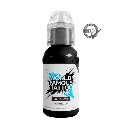 Tinta World Famous Limitless Deep Black 2 - 30ml