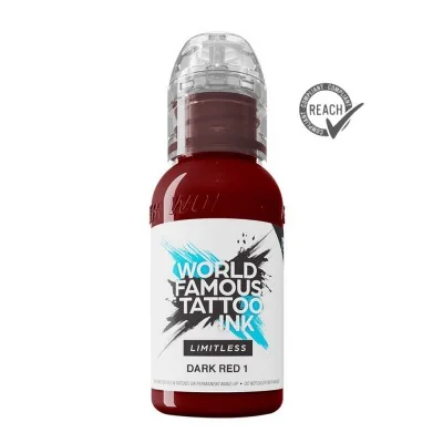 Tinta World Famous Limitless Dark Red - 30ml