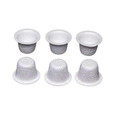 Cápsula / Tazas de tinta degradable Ozer - 12mm x 100