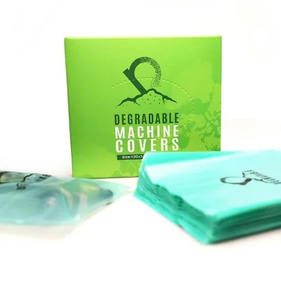 Protección de máquina degradable - 200 piezas - 130x140 mm