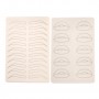 Piel Sintética Doble Cara Ceja Labio - 19x15.5x1.5cm