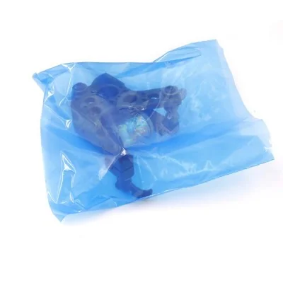 Máquina de tatuaje de protección Azul - 250 piezas - 130x140mm