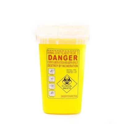 Bote de basura para agujas de tatuaje 1L