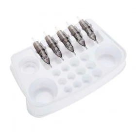 Bandeja de soporte de plástico desechable - 50 piezas