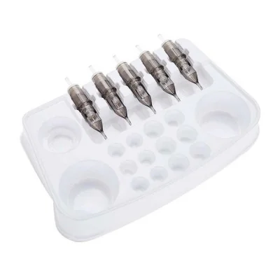 Bandeja de soporte de plástico desechable - 50 piezas